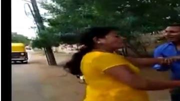 Fue tal la indignación que sintió que se le fue a los golpes.