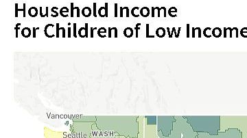 El Mapa de Oportunidad muestra cómo puede ser el futuro de un niño de acuerdo a dónde vive.