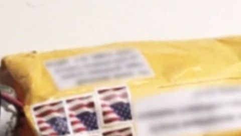 El artefacto fue enviado en un paquete para productos delicados.