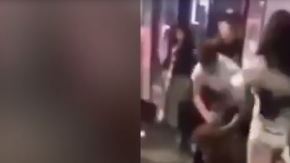 Quería poner la paz y resultó afectado.