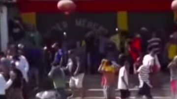 La turba en Ecuador. Captura