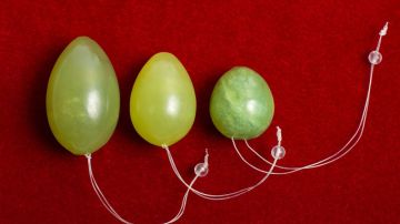 Los famosos huevos de jade.
