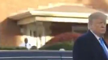 El presidente Trump visitó Pittsburgh junto con la primera dama Melania Trump.