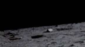 Neil Armstrong tomó esta foto de Buzz Aldrin, cuando se convirtieron en los primeros seres humanos en caminar por la superficie lunar, el 20 de julio de 1969