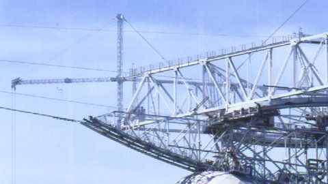 El observatorio de Arecibo, en Puerto Rico.