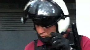 Detenidos en las inmediaciones al Monumental de Buenos Aires.