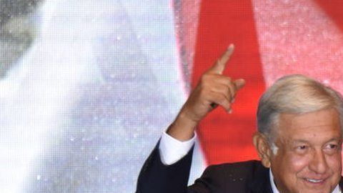 El nuevo presidente de México estará en el cargo hasta 2024.