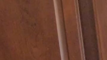 Esta niña se disfrazó de "mamá cansada".