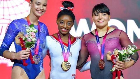 Alexa Moreno conquistó la medalla de bronce en el salto de caballo