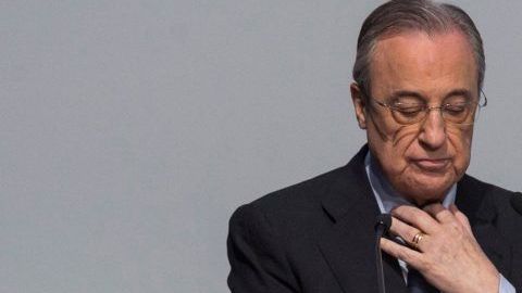 El presidente del Real Madrid, Florentino Pérez.