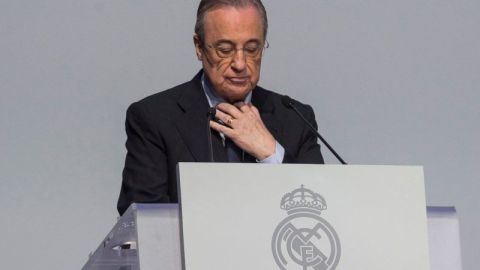 El presidente del Real Madrid, Florentino Pérez.