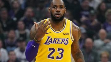 LeBron James, jugador de Los Angeles Lakers  llegó al puesto 5 de los mejores anotadores de la NBA.
