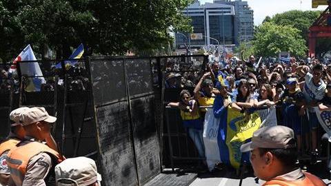 4 mil policías resguardarán la final de la Copa Libertadores en Madrid