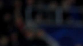 El jugador del Barcelona Lionel Messi tras su gol al PSV Eindhoven en Champions.