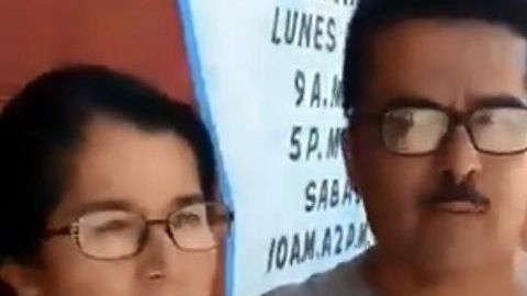 Luz María González. madre de las víctimas, acusa a los policías