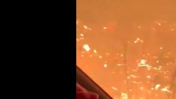 El Camp Fire de Chico. Captura