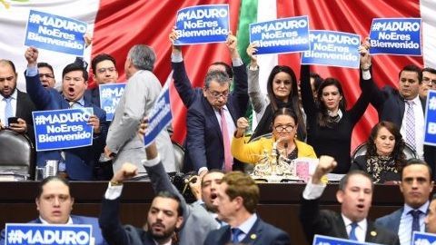 Protesta contra Maduro