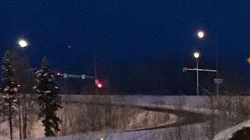 Imagen del daño del terremoto en Anchorage, Alaska de @jlennyb.