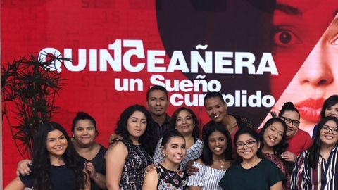 Ellas son las quinceañeras