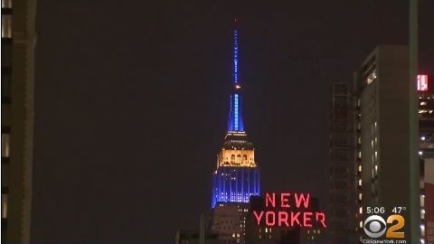 Empire State anoche