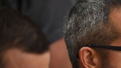 Chris Watts en las audiencias.