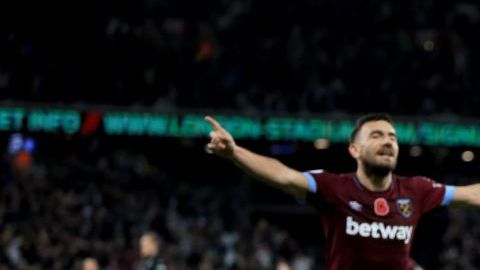 Javier "Chicharito" Hernández hizo el gol del triunfo para el West Ham
