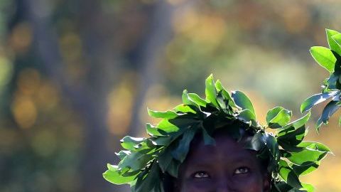 Mary Keitany y Lelisa Desisa, ganadores Maratón de NYC.  Elsa/Getty Images