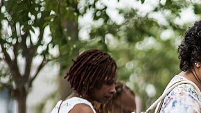 Memorial fuera de la iglesia Emanuel AME el 31 de julio de 2015 en Charleston, Carolina del Sur.  Sean Rayford/Getty Images