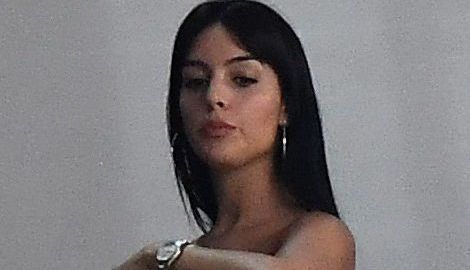 La modelo española Georgina Rodriguez, novia de Cristiano Ronaldo.