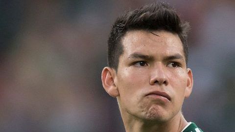 El jugador mexicano Hirving Lozano.
