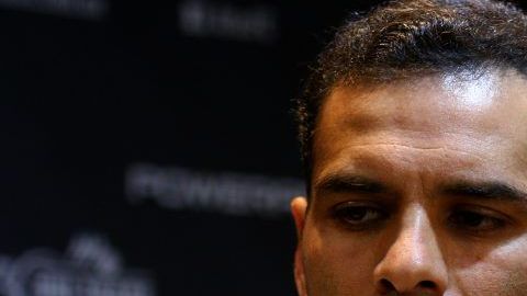 El hoy directivo del fútbol mexicano Rafael Márquez.