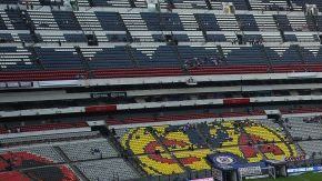 La cancha del Estadio Azteca en la actualidad.