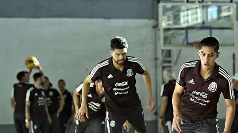 La selección mexicana de fútbol entrenó en el gimnasio del estadio Mario Alberto Kempes de Córdoba.