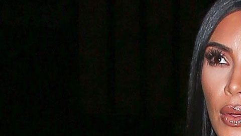 Kim Kardashian en Hollywood.