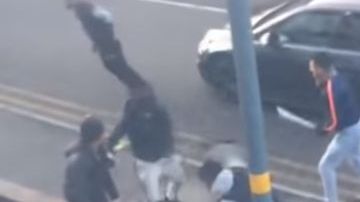 El ataque se reportó en  Villa Park, Birmingham, en Inglaterra.