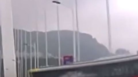 El accidente se reportó en la provincia de Chongqing.