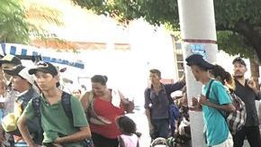 Los centroamericanos buscan llegar a la CDMX.