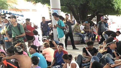 Los centroamericanos buscan llegar a la CDMX.