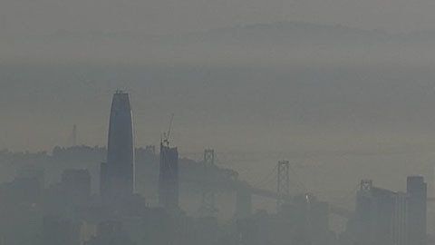No es niebla, es el humo de un incendio a 150 millas. Change.Org