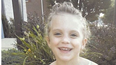 La niña tenía 4 años