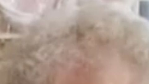 Esta abuela celebró Halloween por primera vez.