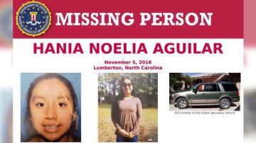 Hania Noelia Aguilar, de 13 años, fue secuestrada frente a su casa el 5 de noviembre.