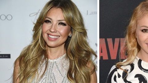 Thalía y Paulina Rubio.