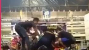 Anucha Thasako recibió un golpe fulminante en el tercer asalto