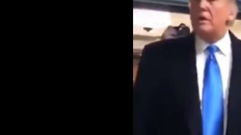 El presidente y su esposa en el hospital en Pittsburgh.