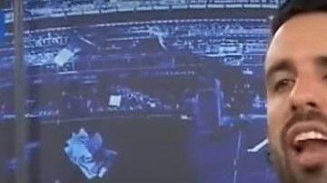 Flavio Azzaro, comentarista de la televisión argentina.