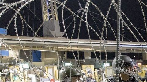 El presidente defendió el reforzamiento de la frontera.