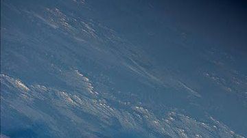 La Luna vista desde la Estación Espacial Internacional.