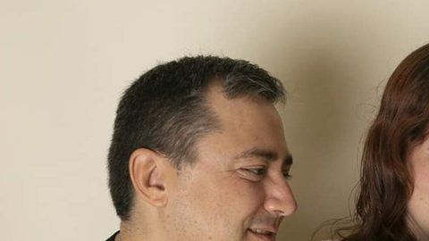 Marissa Muzzell dio a luz a Malena, hija del español Jesús (izquierda) y el mexicano Julio.