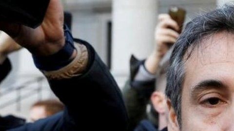 Cohen una vez dijo que estaría dispuesto a recibir una bala por Trump.